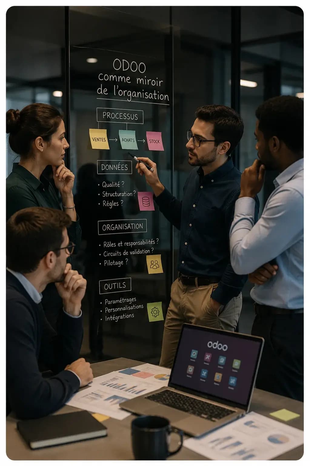 Odoo comme miroir de l'organisation