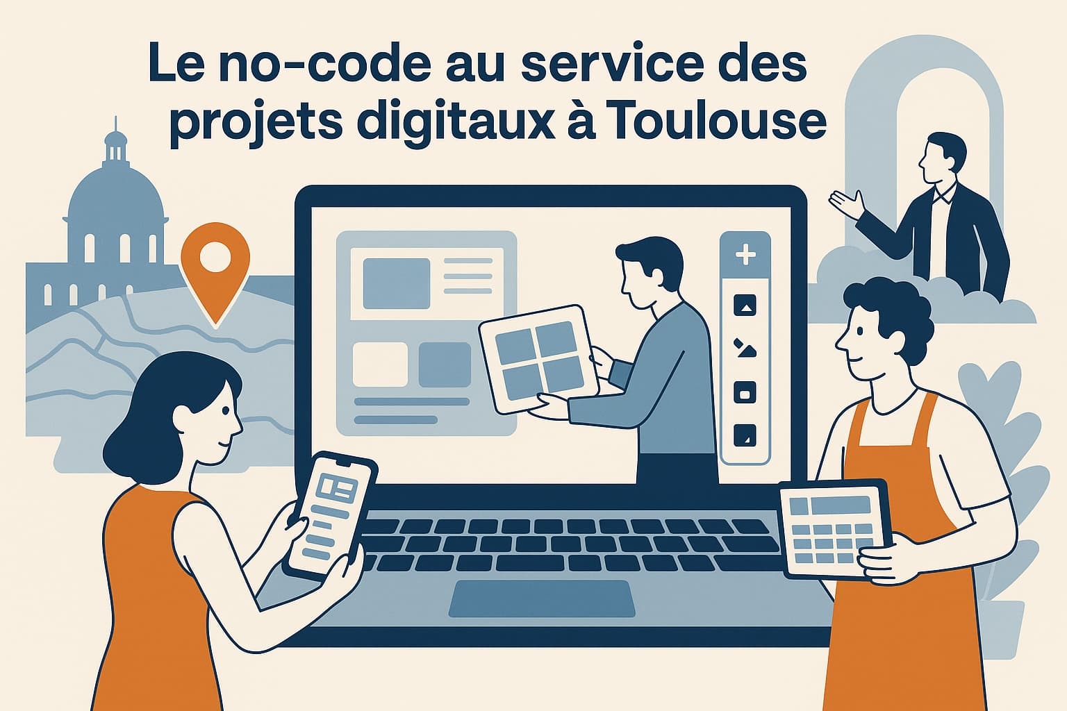 Pourquoi une agence web à Toulouse mise sur le no-code pour certains projets clients ?