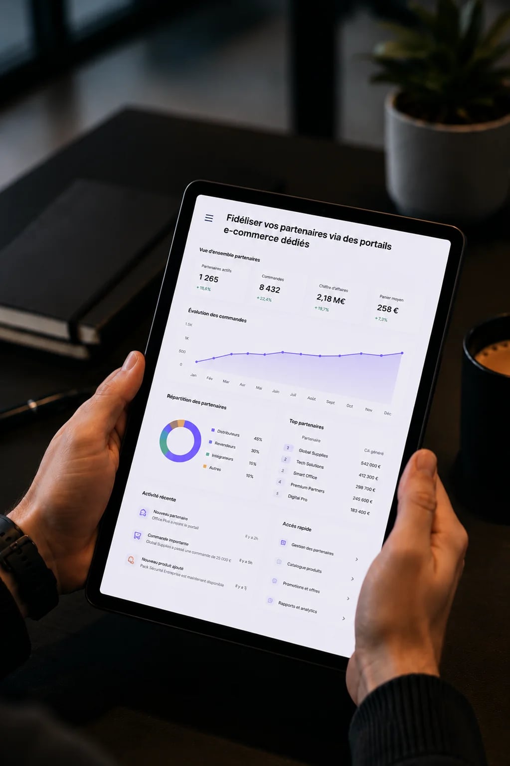 Fidéliser vos partenaires via des portails e-commerce dédiés