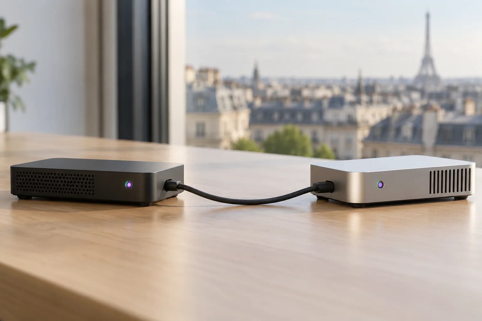 Équipe consultant des données sur une interface digitale