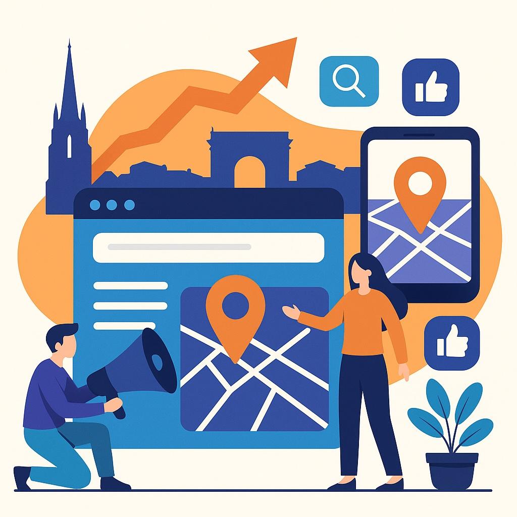 Référencement local à Bordeaux : booster votre visibilité dans la région