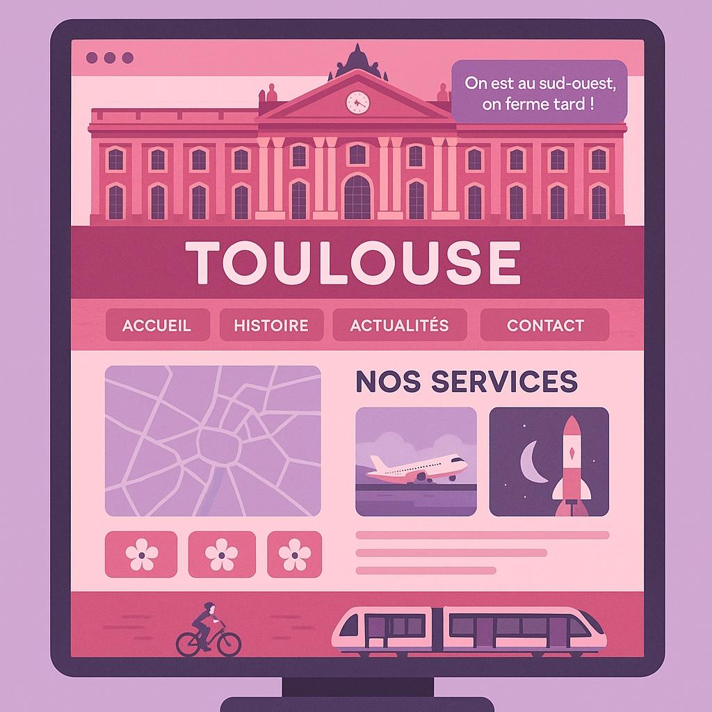 Si Toulouse était un site web : l’art de conjuguer tradition et innovation