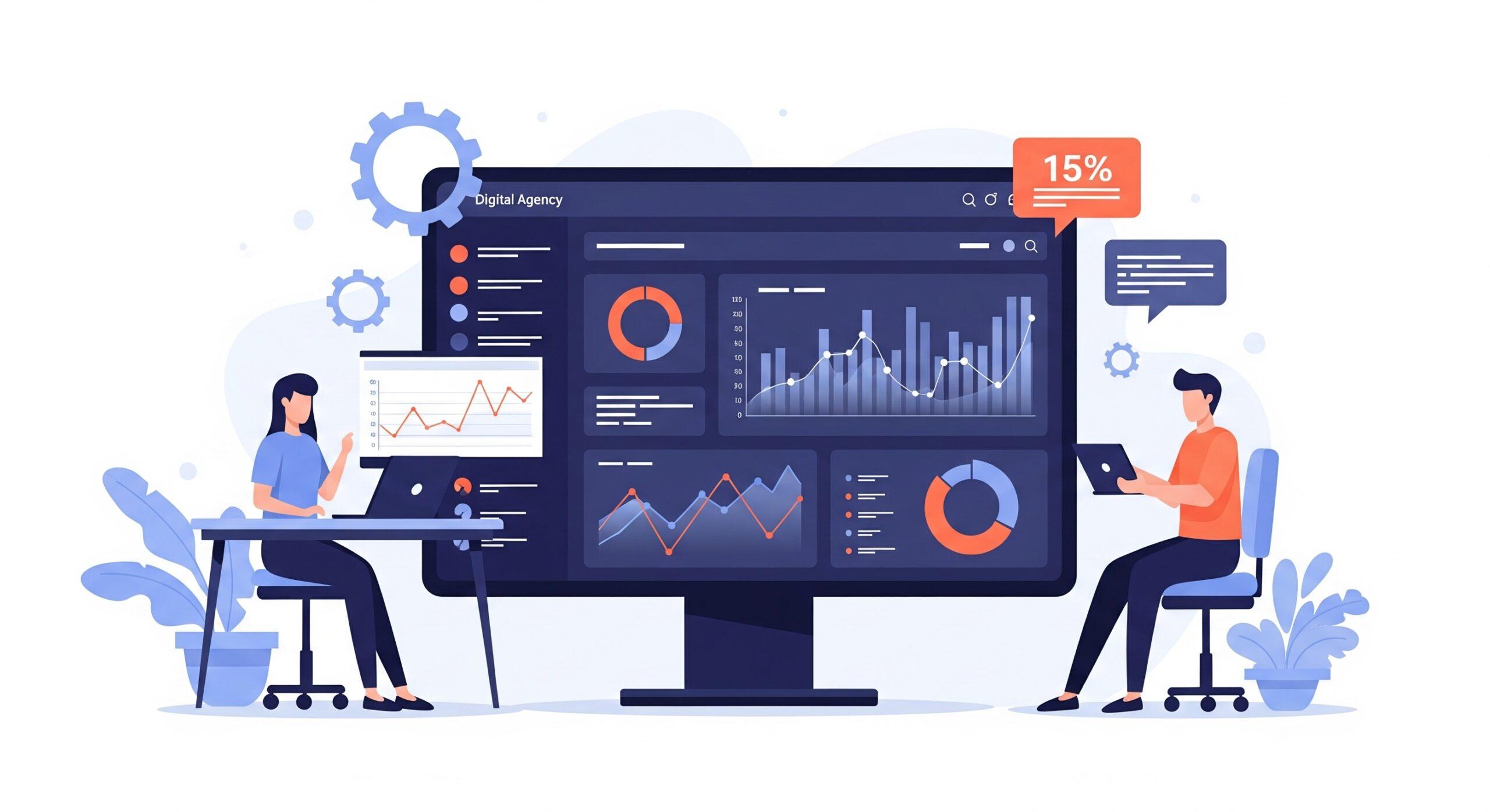 Mesurer efficacite campagnes agence digitale bordeaux