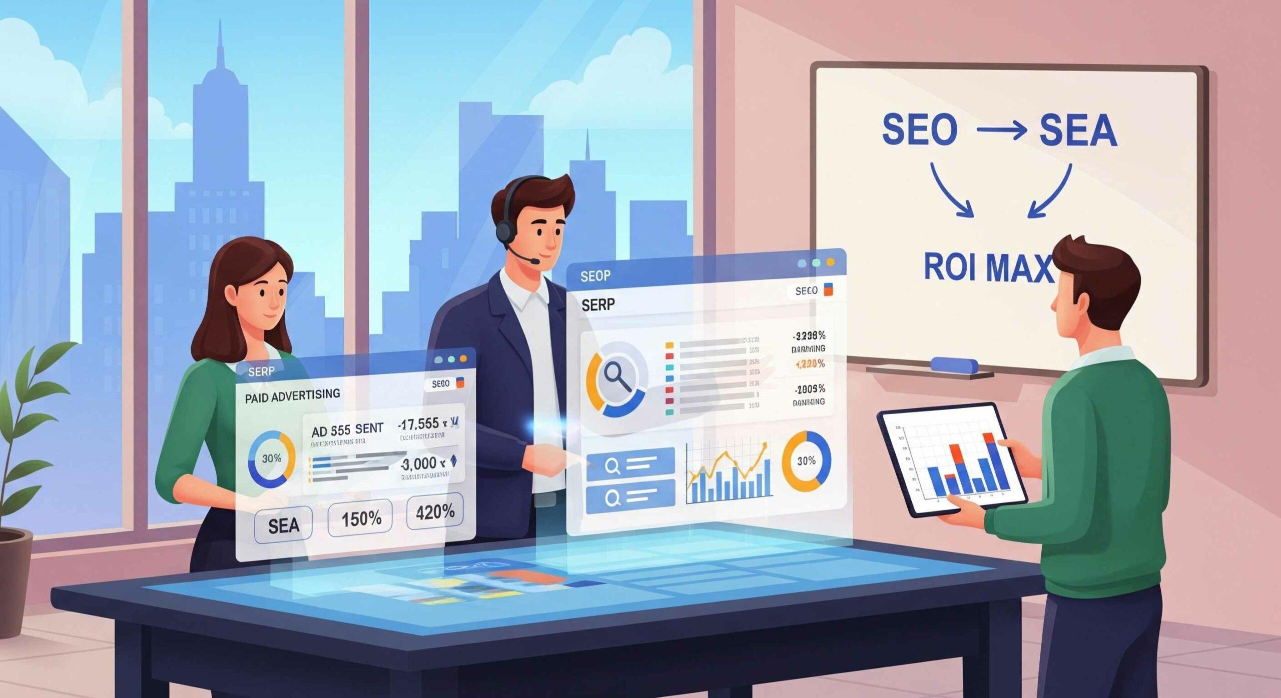 Agence SEO Toulouse : comment aligner SEO et SEA pour maximiser votre ROI digital