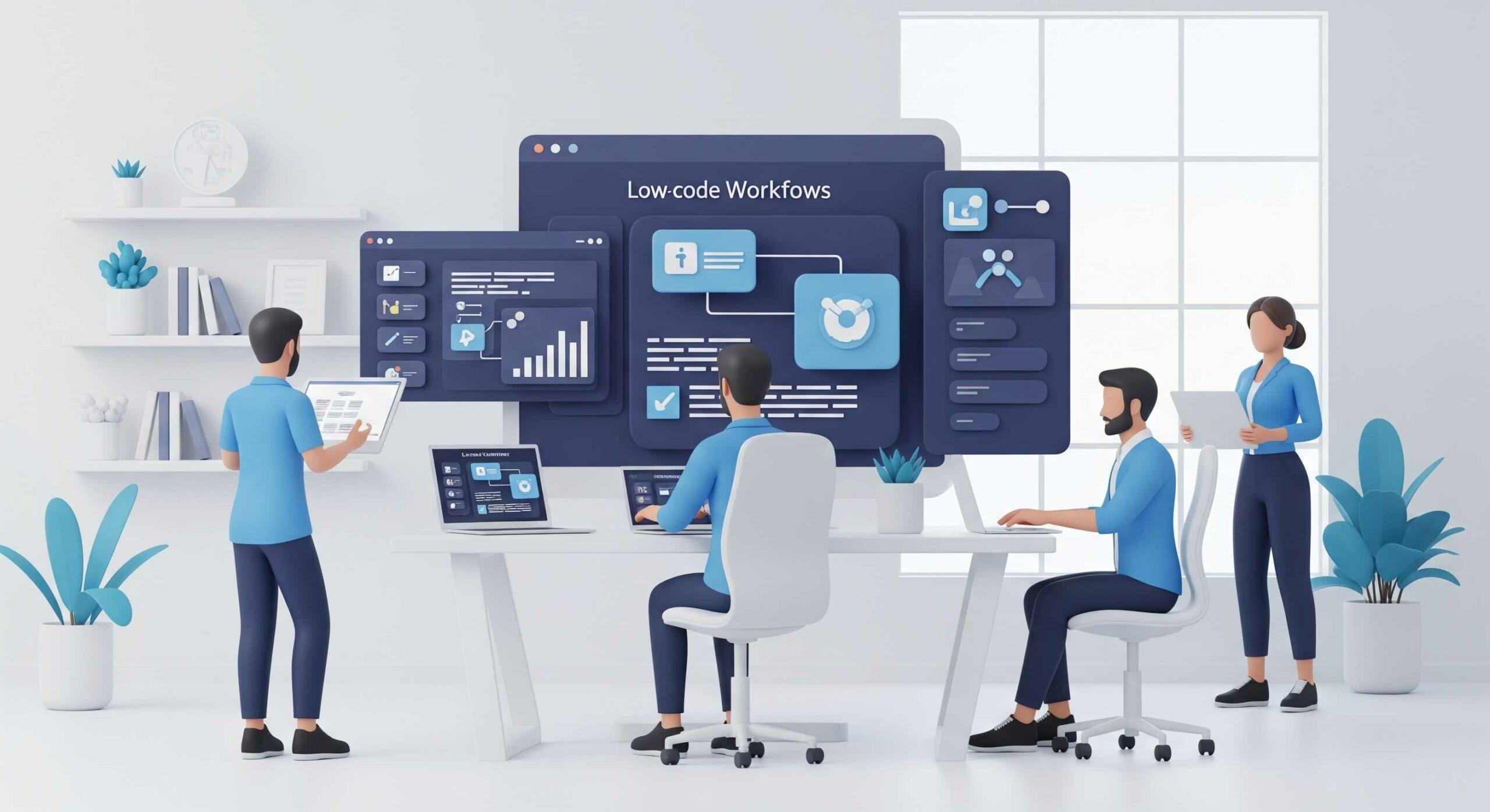 Agence web Toulouse : comment intégrer des workflows low-code à vos outils métiers