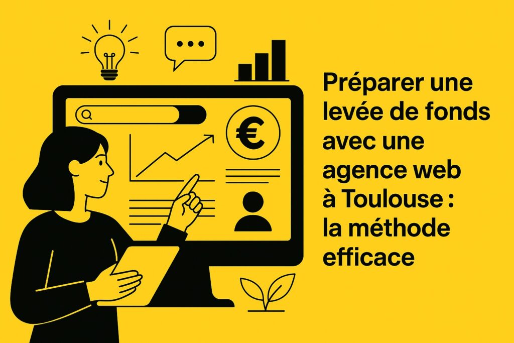 Préparer une levée de fonds avec une agence web à Toulouse : la méthode efficace