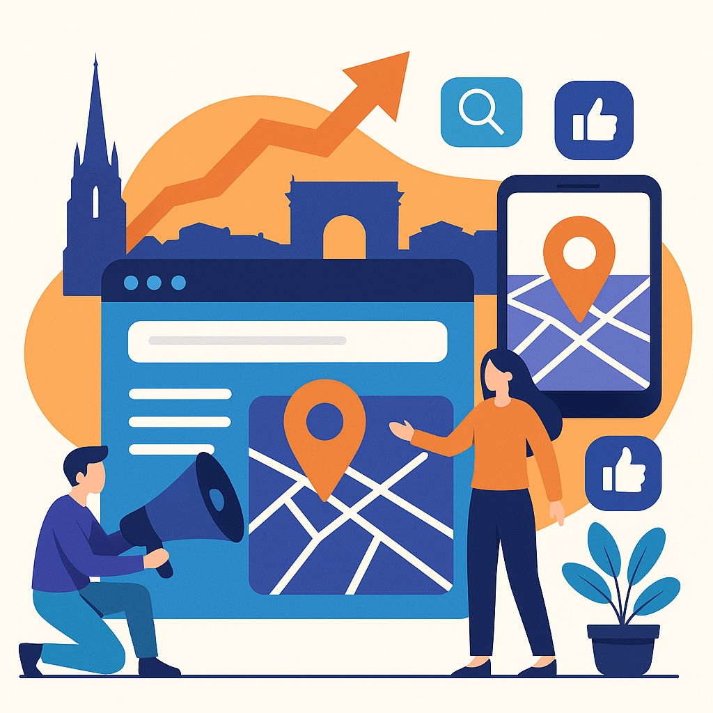 Référencement local à Bordeaux : booster votre visibilité dans la région