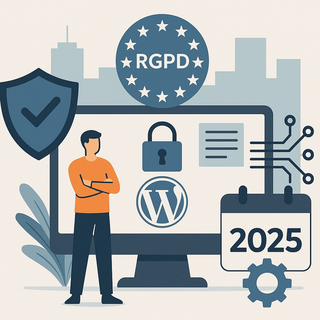 rgpd et wordpress agence web toulouse