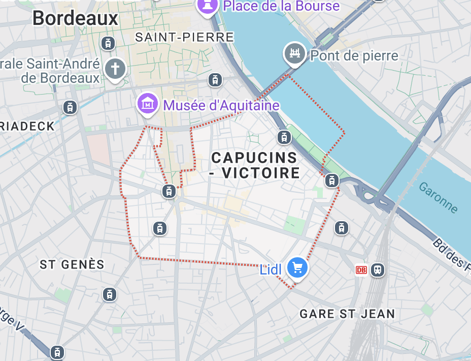 Les capucins bordeaux